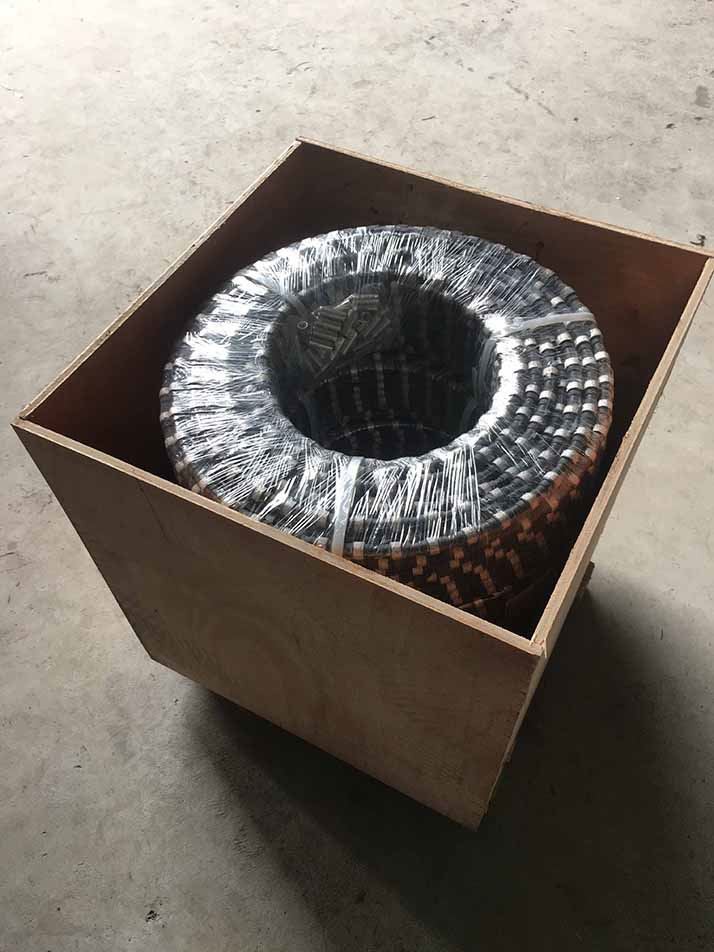 wire saw for quartzine