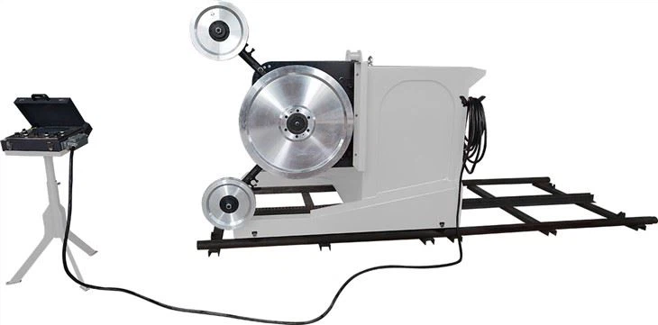 Peiriant torri cerrig diemwnt Wire Saw